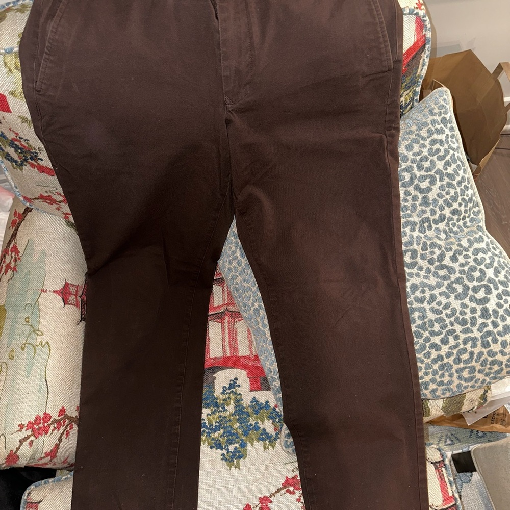 Bonobos Brown Chinos Classic Cotton Blend